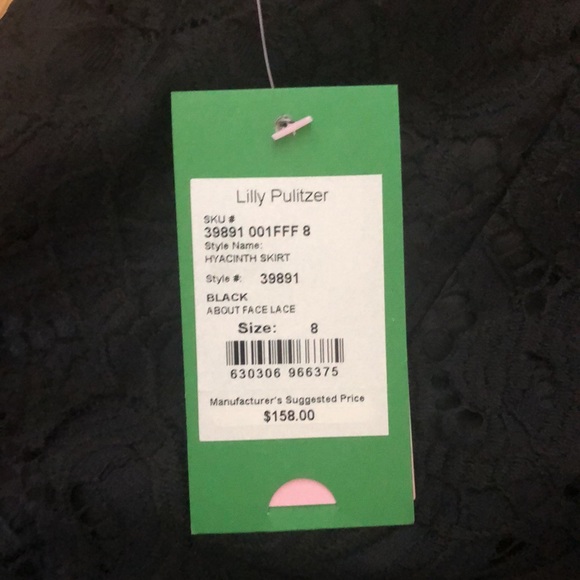 Lilly Pulitzer Hyacinth Skirt size 8 - Picture 4 of 4